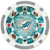 MasterPieces Casino Style 20 Piece 11.5 Gram Poker Chip Set NFL Miami Dolphins Silver Edition -Games and Puzzles Shop GUEST 9d478c09 5eea 46f8 b06d a8b959fecefa