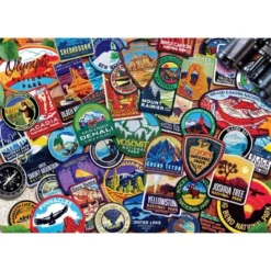 MasterPieces 1000 Piece Puzzle - National Parks Patches - 19.25"x26.75" 8 MasterPieces 1000 Piece Puzzle - National Parks Patches - 19.25"x26.75" -Games and Puzzles Shop GUEST 9d79abca 55a2 49a8 add1 fb8165e88b4e