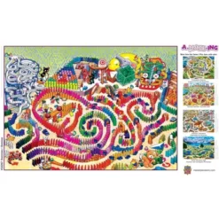 MasterPieces A-Maze-Ing 500 Piece Jigsaw Puzzle - Dominoes - 15"x21" -Games and Puzzles Shop GUEST 9e9203d7 1983 4c12 8652 c532a01aa73a