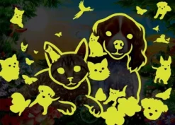 MasterPieces 500 Piece Glow In The Dark Puzzle - Best Friends Forever -Games and Puzzles Shop GUEST 9f4da1ce a46e 475c b0ab 1ea7e543b803