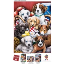 MasterPieces 1000 Piece Jigsaw Puzzle - Puppy Pals - 19.25"x26.75" 11 MasterPieces 1000 Piece Jigsaw Puzzle - Puppy Pals - 19.25"x26.75" -Games and Puzzles Shop GUEST 9fce2c6f 7fe7 409e 9edc 12229fda510e