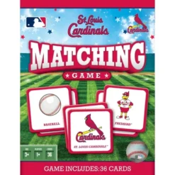 MasterPieces Officially Licensed MLB St. Louis Cardinals Matching Game For Kids And Families