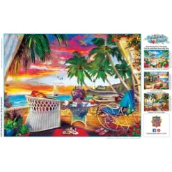 MasterPieces 550 Piece Jigsaw Puzzle For Adults - Paradise Breeze - 18"x24" 11 MasterPieces 550 Piece Jigsaw Puzzle For Adults - Paradise Breeze - 18"x24" -Games and Puzzles Shop GUEST a168981d 3c77 48a9 914e f7e87d0e6e81