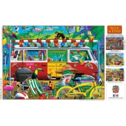 MasterPieces 1000 Piece Jigsaw Puzzle - Van Life - 19.25"x26.75" 11 MasterPieces 1000 Piece Jigsaw Puzzle - Van Life - 19.25"x26.75" -Games and Puzzles Shop GUEST a18aa49a e87e 43bf a17b 832ddca2ac3c