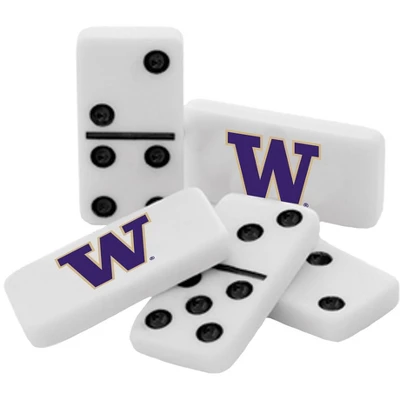 MasterPieces Officially Licensed NCAA Washington Huskies 28 Piece Dominoes Game For Adults 4 MasterPieces Officially Licensed NCAA Washington Huskies 28 Piece Dominoes Game For Adults - Image 2