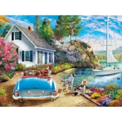 MasterPieces 550 Piece Jigsaw Puzzle - Afternoon Escape - 18"x24" -Games and Puzzles Shop GUEST a3d40e3a 2d90 474d b856 ab4624163d1c