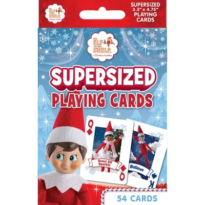 MasterPieces Kids Games - Elf On The Shelf - Supersized Playing Cards 3 MasterPieces Kids Games - Elf On The Shelf - Supersized Playing Cards