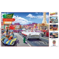 MasterPieces 1000 Piece Puzzle - Drive Through On Rt 66 - 19.25"x26.75" -Games and Puzzles Shop GUEST a49bb6c7 c6e1 42e2 9aa6 c48a012b821c