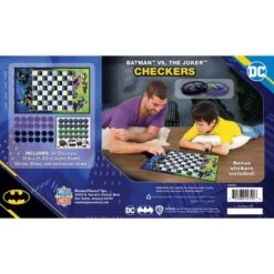 MasterPieces Officially Licensed Batman Checkers Board Game For Families And Kids Ages 6 And Up -Games and Puzzles Shop GUEST a5717404 0f8b 45f0 b98d 8881813a7dd2