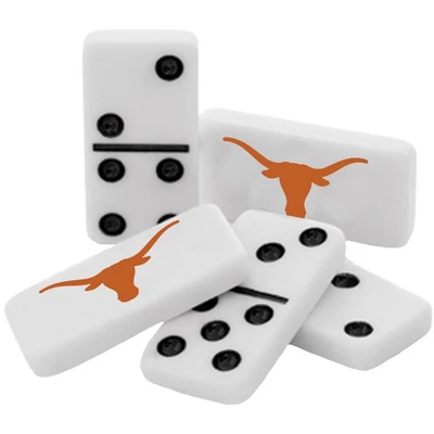 MasterPieces Officially Licensed NCAA Texas Longhorns 28 Piece Dominoes Game For Adults 4 MasterPieces Officially Licensed NCAA Texas Longhorns 28 Piece Dominoes Game For Adults - Image 2