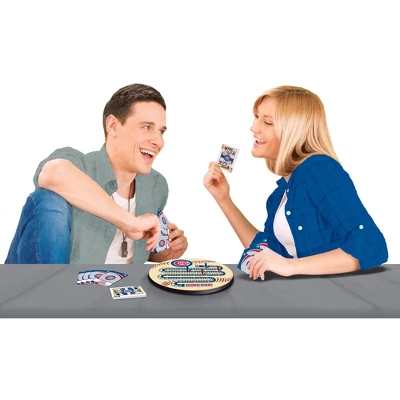MasterPieces Officially Licensed MLB Chicago Cubs Wooden Cribbage Game For Adults 6 MasterPieces Officially Licensed MLB Chicago Cubs Wooden Cribbage Game For Adults - Image 4