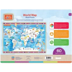 MasterPieces 60 Piece Kids Jigsaw Puzzle - Hello, World! Map Wood Puzzle 7 MasterPieces 60 Piece Kids Jigsaw Puzzle - Hello, World! Map Wood Puzzle -Games and Puzzles Shop GUEST a6d86e3f eba9 4cda 8edb bdae65d59619