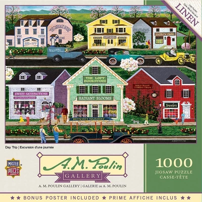 MasterPieces 1000 Piece Jigsaw Puzzle For Adults - Day Trip - 19.25"x26.75" 3 MasterPieces 1000 Piece Jigsaw Puzzle For Adults - Day Trip - 19.25"x26.75"