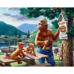 MasterPieces Kids Puzzle Set - Smokey Bear 4-Pack 100 Piece Jigsaw Puzzles 15 MasterPieces Kids Puzzle Set - Smokey Bear 4-Pack 100 Piece Jigsaw Puzzles -Games and Puzzles Shop GUEST a7302407 6378 44c9 8683 183fe11e84fe