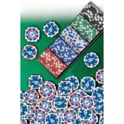 MasterPieces Casino 100 Piece Poker Chip Set - MLB Los Angeles Dodgers -Games and Puzzles Shop GUEST a74a356f debc 43a6 8504 fd936e1f8fd8