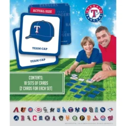 MasterPieces Officially Licensed MLB Texas Rangers Matching Game For Kids And Families -Games and Puzzles Shop GUEST a7a78a6e 8fcf 4965 9037 0d458dd9f688