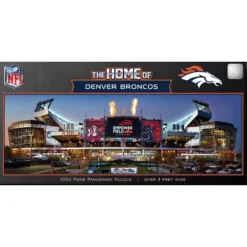 MasterPieces Sports Panoramic Puzzle - NFL Denver Broncos Stadium View