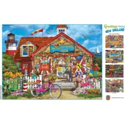 MasterPieces 550 Piece Jigsaw Puzzle - Greetings From New England - 18"x24" -Games and Puzzles Shop GUEST a981add0 a393 4d4a 8302 0e6e1c6d626d