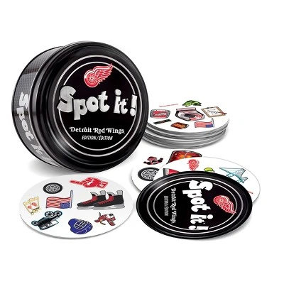 MasterPieces Officially Licensed NHL Detroit Red Wings Spot It Game For Kids And Adults 4 MasterPieces Officially Licensed NHL Detroit Red Wings Spot It Game For Kids And Adults - Image 2