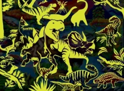 MasterPieces 60 Piece Glow In The Dark Puzzle - King Of The Dinos - 14"x19" -Games and Puzzles Shop GUEST aaa39110 6299 4565 9687 aae6e7728a8e