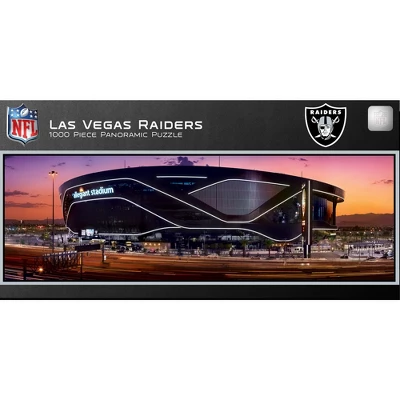 MasterPieces Sports Panoramic Puzzle - NFL Las Vegas Raiders Stadium 3 MasterPieces Sports Panoramic Puzzle - NFL Las Vegas Raiders Stadium