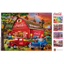 MasterPieces 300 Piece EZ Grip Puzzle - Coca-Cola Barn Dance - 18"x24" 11 MasterPieces 300 Piece EZ Grip Puzzle - Coca-Cola Barn Dance - 18"x24" -Games and Puzzles Shop GUEST acf92ada e283 4e87 9f2a 4556cbadbd4c