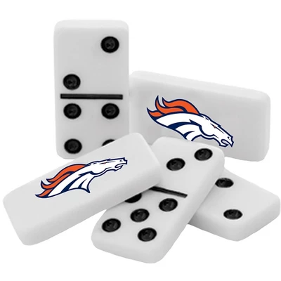 MasterPieces Officially Licensed NFL Denver Broncos 28 Piece Dominoes Game For Adults 4 MasterPieces Officially Licensed NFL Denver Broncos 28 Piece Dominoes Game For Adults - Image 2