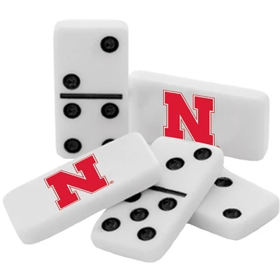 MasterPieces Officially Licensed NCAA Nebraska Cornhuskers 28 Piece Dominoes Game For Adults 4 MasterPieces Officially Licensed NCAA Nebraska Cornhuskers 28 Piece Dominoes Game For Adults - Image 2
