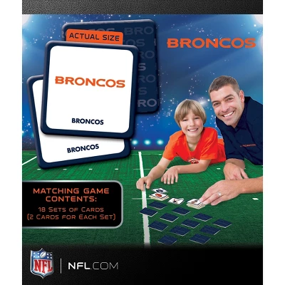 MasterPieces Officially Licensed NFL Denver Broncos Matching Game For Kids And Families 5 MasterPieces Officially Licensed NFL Denver Broncos Matching Game For Kids And Families - Image 3