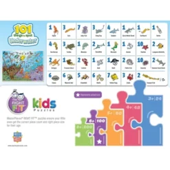 MasterPieces 100 Piece Kids Jigsaw Puzzle - 101 Things To Spot Underwater 9 MasterPieces 100 Piece Kids Jigsaw Puzzle - 101 Things To Spot Underwater -Games and Puzzles Shop GUEST af700659 71dc 4d68 a8b3 4daaf8262638