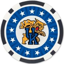 MasterPieces Casino Style 100 Piece Poker Chip Set - NCAA Kentucky Wildcats -Games and Puzzles Shop GUEST afa8acfd b082 4342 ac49 dcfad1988ebb