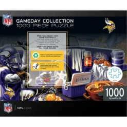 MasterPieces 1000 Piece Jigsaw Puzzle - NFL Minnesota Vikings Gameday -Games and Puzzles Shop GUEST b002d364 7001 4171 a234 9c028dc6f762