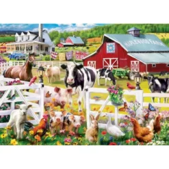 MasterPieces 1000 Piece Puzzle - Weekends On The Farm - 19.25"x26.75" -Games and Puzzles Shop GUEST b0ad9098 801e 4491 8984 d0b86fdb26e3