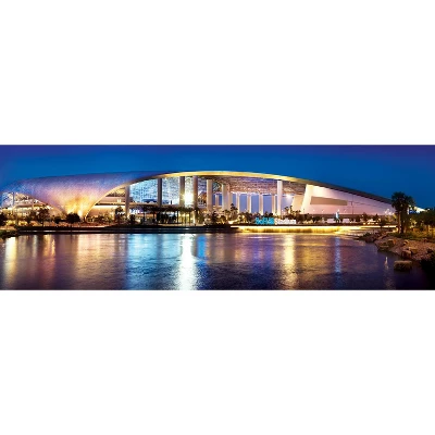 MasterPieces Sports Panoramic Puzzle - NFL Los Angeles Rams Stadium View 4 MasterPieces Sports Panoramic Puzzle - NFL Los Angeles Rams Stadium View - Image 2