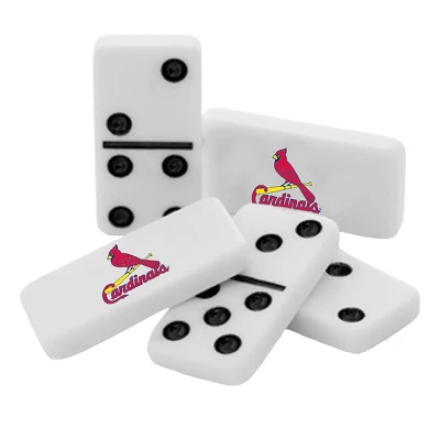 MasterPieces Officially Licensed MLB St. Louis Cardinals 28 Piece Dominoes Game For Adults 4 MasterPieces Officially Licensed MLB St. Louis Cardinals 28 Piece Dominoes Game For Adults - Image 2