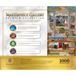 MasterPieces 1000 Piece Jigsaw Puzzle - A Puzzling Afternoon - 26.8"x19.3" -Games and Puzzles Shop GUEST b2c20b37 3a3b 4a36 9e77 9ab79e97f4a9