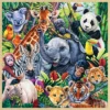 MasterPieces 48 Piece Jigsaw Puzzle For Kids - Safari Friends - 12"x12" -Games and Puzzles Shop GUEST b4a723a9 77e1 42a3 b366 04d2ce0a7338