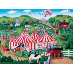 MasterPieces Inc Jolly Time Circus 300 Piece Large EZ Grip Jigsaw Puzzle