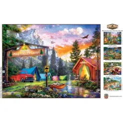 MasterPieces 300 Piece EZ Grip Jigsaw Puzzle - Pine Valley Camp - 18"x24" 11 MasterPieces 300 Piece EZ Grip Jigsaw Puzzle - Pine Valley Camp - 18"x24" -Games and Puzzles Shop GUEST b567e38b 68af 41c3 babe 85359a0f807f