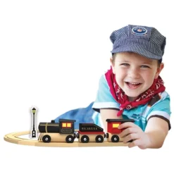 MasterPieces Wood Train Sets - Lionel Original Steam Engine 3 Piece Set -Games and Puzzles Shop GUEST b6219760 be27 4ea5 a42d ba33184213b2