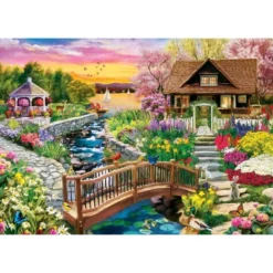MasterPieces 1000 Piece Jigsaw Puzzle - White Dove Farm - 26.8"x19.3" -Games and Puzzles Shop GUEST b6507ccb d33a 4605 bba0 4e441a709ddf