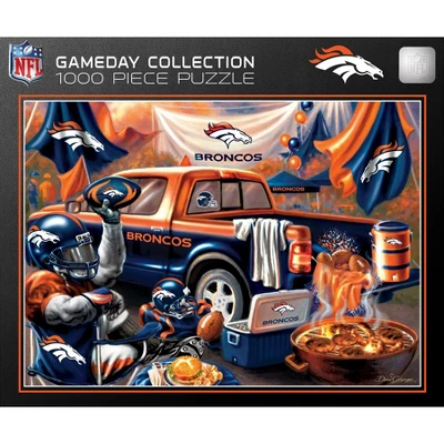 MasterPieces 1000 Piece Jigsaw Puzzle - NFL Denver Broncos Gameday 3 MasterPieces 1000 Piece Jigsaw Puzzle - NFL Denver Broncos Gameday