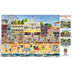 MasterPieces 1000 Piece Jigsaw Puzzle - On The Boardwalk - 19.25"x26.75" -Games and Puzzles Shop GUEST b8991412 deb9 4599 a6e5 0c2ccc32ef9e