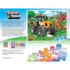 MasterPieces Inc Tractor Town Farmer Millers Pond 60 Piece Jigsaw Puzzle