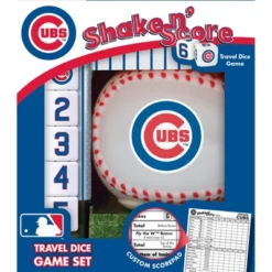 MasterPieces Officially Licsenced MLB Chicago Cubs Shake N' Score Dice Game For Age 6 And Up