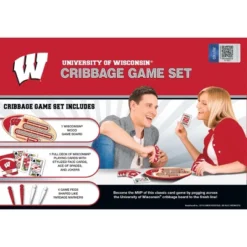 MasterPieces Officially Licensed NCAA Wisconsin Badgers Wooden Cribbage Game For Adults 9 MasterPieces Officially Licensed NCAA Wisconsin Badgers Wooden Cribbage Game For Adults -Games and Puzzles Shop GUEST b9564d00 f431 4da2 a918 bc150064121b