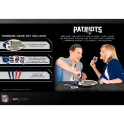 MasterPieces Officially Licensed NFL New England Patriots Wooden Cribbage Game For Adults -Games and Puzzles Shop GUEST b99773c4 7b8f 422f befc 6d57ee15c46f