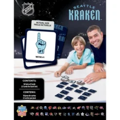 MasterPieces Officially Licensed NHL Seattle Kraken Matching Game For Kids And Families -Games and Puzzles Shop GUEST ba11b474 7633 4dae ab57 b370c10e155c