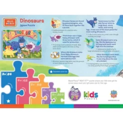 MasterPieces Kids And Family Jigsaw Puzzle - Dinosaurs Right Fit 24, Pieces 8 MasterPieces Kids And Family Jigsaw Puzzle - Dinosaurs Right Fit 24, Pieces -Games and Puzzles Shop GUEST bb2f5057 f828 4c46 b3a6 cb01b4a3730e