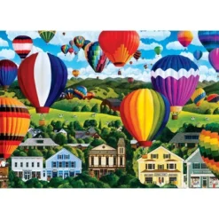 MasterPieces 1000 Piece Jigsaw Puzzle - Hot Air Adrift - 19.25"x26.75" -Games and Puzzles Shop GUEST bd021193 40c2 4001 ab13 d0619bfc094a